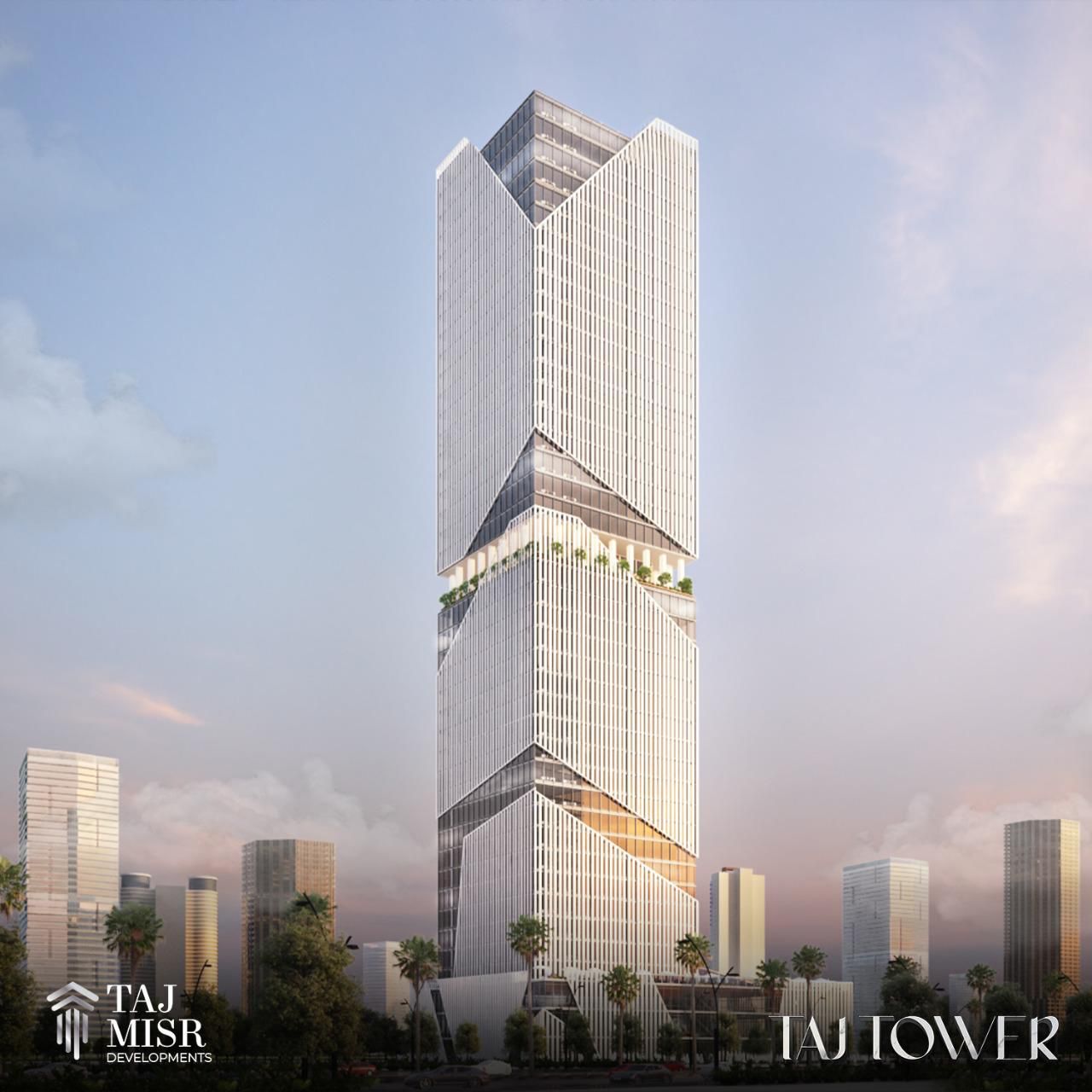 Render for taj tower