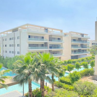 apartments in lakeview residence new cairo overlooking greenery and lake