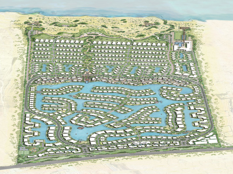 the master plan of azha ras el hikma north coast