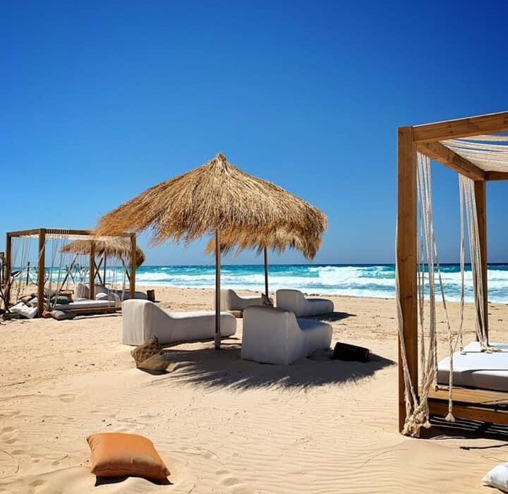 Facilities on the beach in bianchi north coast 